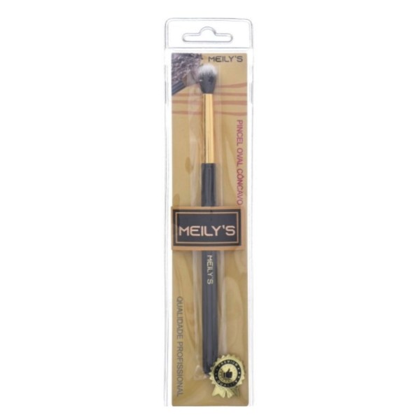 Encontraproduto.com.br - Meilys Pincel De Maquiagem Oval Côncavo Mp-15c
