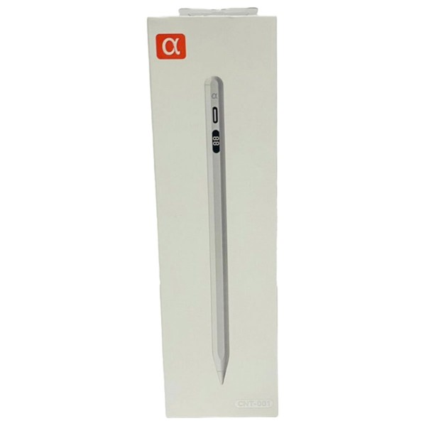 Encontraproduto.com.br - Caneta Stylus Para Celular E Tablet AGold Branco (MP)