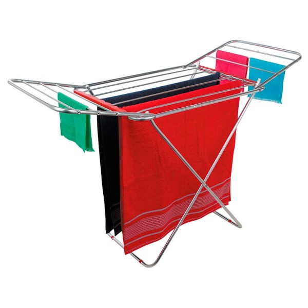 Encontraproduto.com.br - Varal de Chão em Alumínio com Abas Lar & Lazer 80X56CM – Botafogo