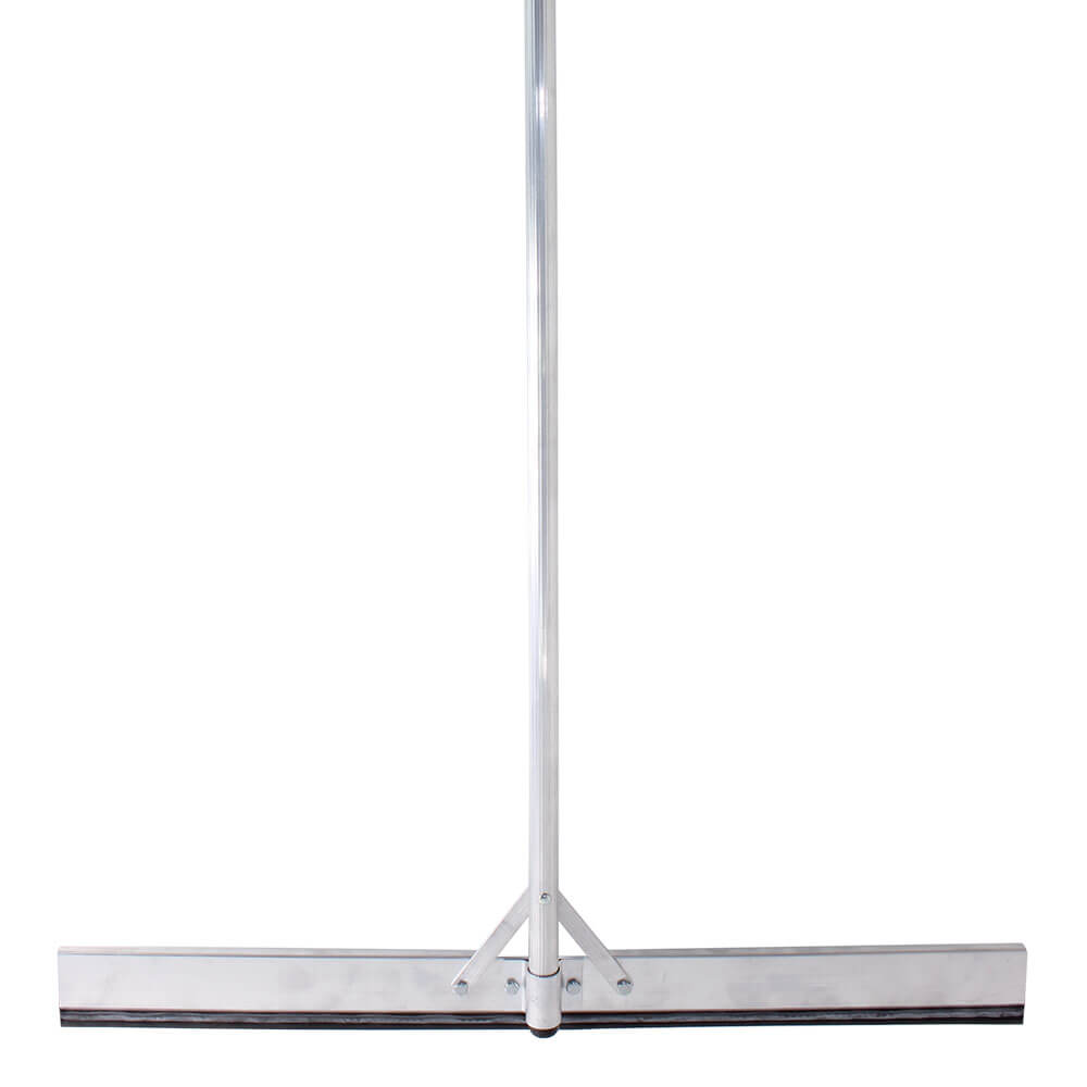 Encontraproduto.com.br - Rodo de Aluminio Botafogo 100CM e Cabo de 120CM
