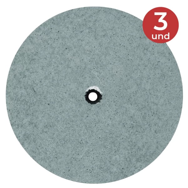 Encontraproduto.com.br - Polidor De Cerâmica PM Ultra Cerapol Fino Roda Grande Sem Mandril - American Burrs