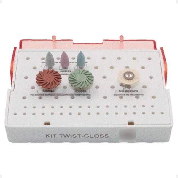 Kit Twist-Gloss Polidores Diamantadas CA - American Burrs