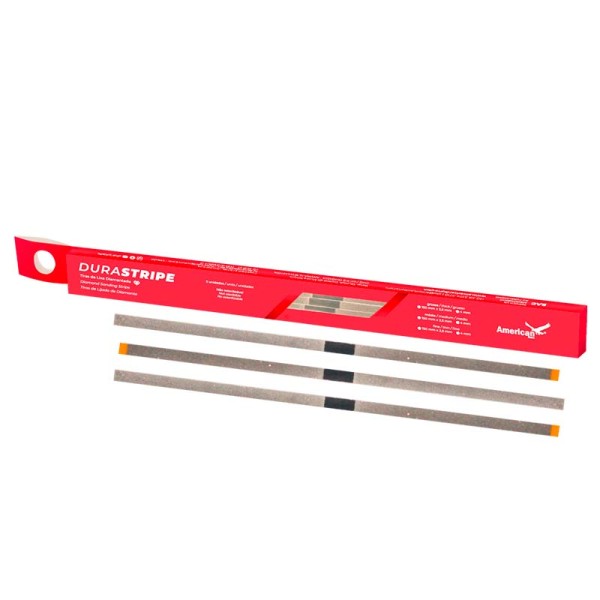 Encontraproduto.com.br - Tira De Lixa Diamantada Durastripe Monoface Fina com 5 - American Burrs