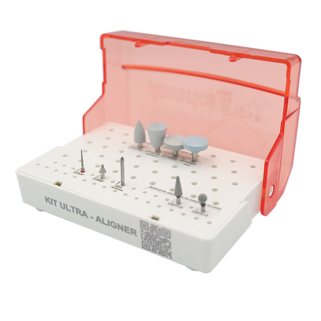 Encontraproduto.com.br - Kit para Remoção de Alinhadores e Polimento Ultra Aligner - American Burrs