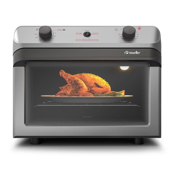 Encontraproduto.com.br - Forno Elétrico Mueller 35L Prata MFB35F