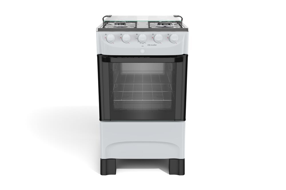 Encontraproduto.com.br - Fogão Mueller 4 Bocas Branco Com Acendimento Automático Mfi4bb Branco