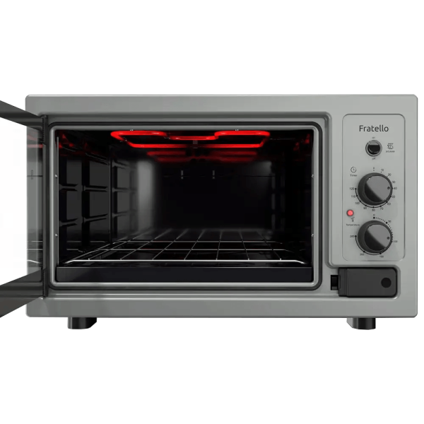 Encontraproduto.com.br - Forno Elétrico Mueller Fratello CT 44 Litros de Embutir Titanio – 220 Volts