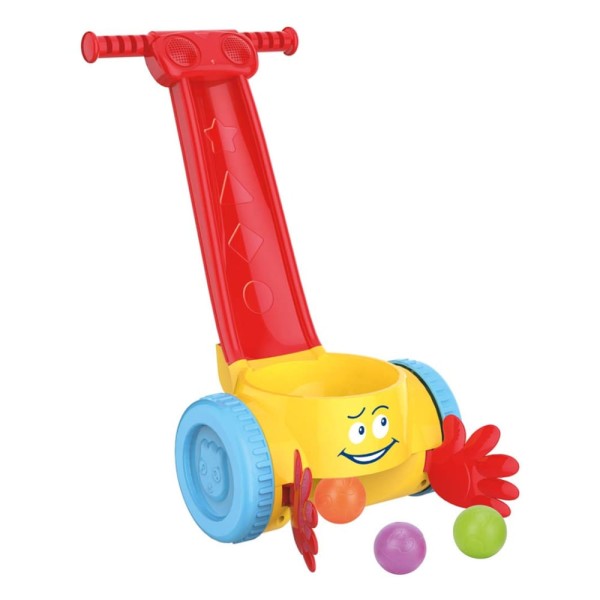 Encontraproduto.com.br - ANDADOR IINFANTIL MUSICAL CATA BOLAS PARA MENINO MENINA PIMPOLHO COLORIDO