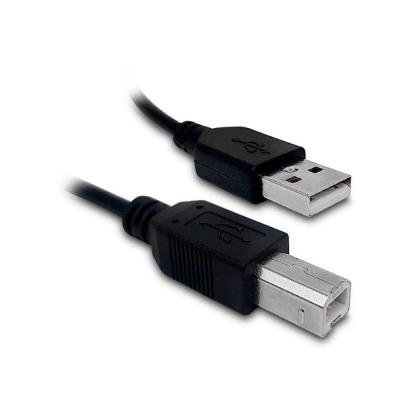 Encontraproduto.com.br - Cabo Para Impressora Usb 2.0 Knup, Am + Bm, 3 Metros - D-5001