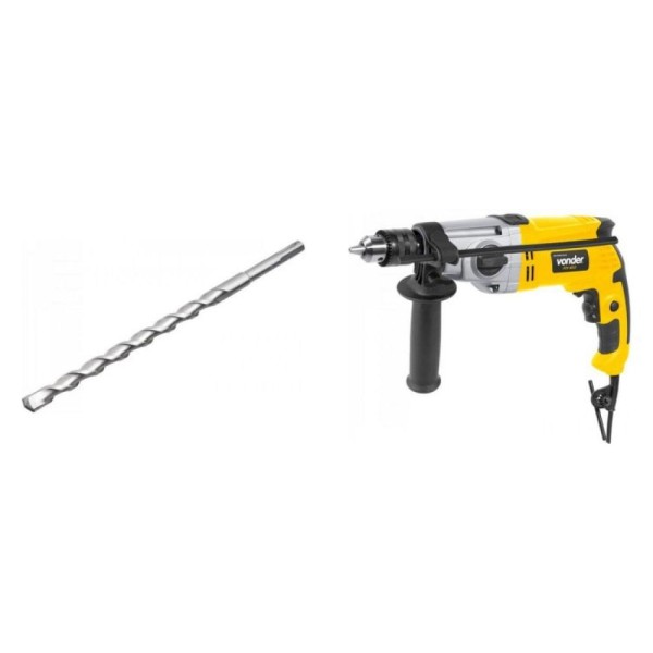 Encontraproduto.com.br - Kit Ferramentas Espresso Móveis Com Furadeira Impacto 1/2