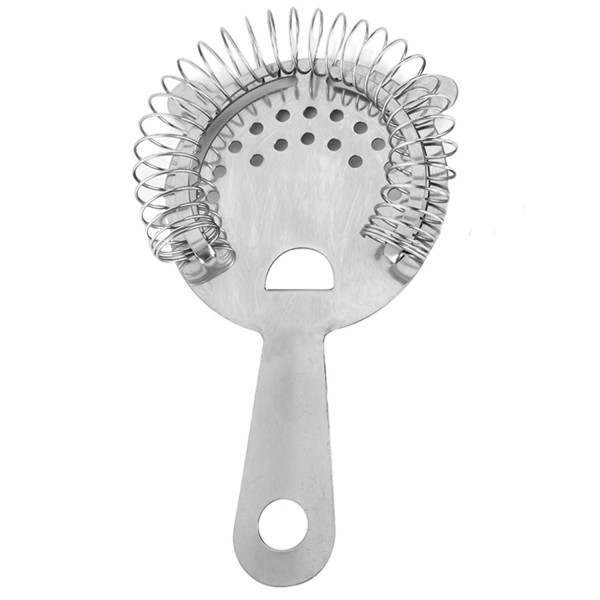 Encontraproduto.com.br - Coador Strainer de Gelo Profissional Aço Inox Barman Bebidas Wincy