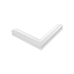 Conector para perfil sobrepor fitas 1,2cm branco conexão parede/parede Luminatti
