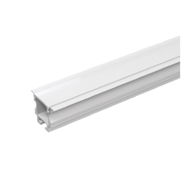 Encontraproduto.com.br - Perfil de embutir para Fita LED 1,2cm X 1m branco Luminatti