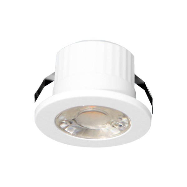 Spot de Embutir 3w Mini Redondo Branco Luz Amarela 127/220V LM1233 Luminatti