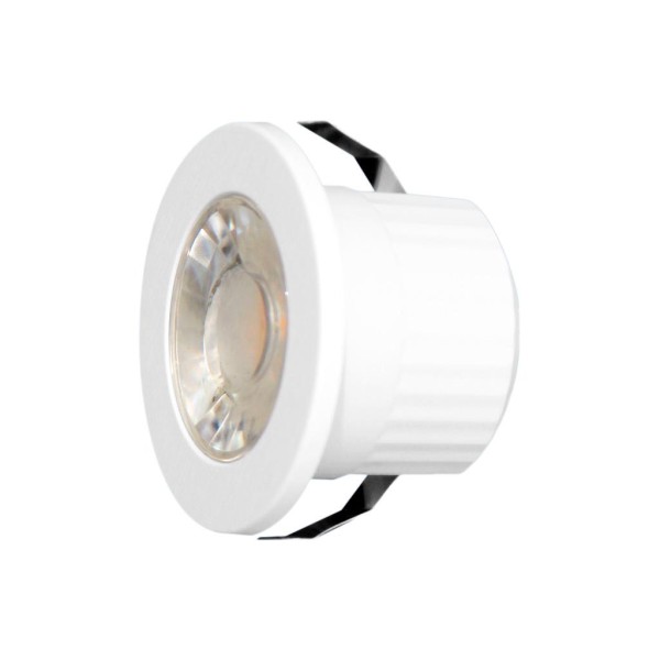 Encontraproduto.com.br - Spot de Embutir 3w Mini Redondo Branco Luz Branca 127/220V LM1234 Luminatti