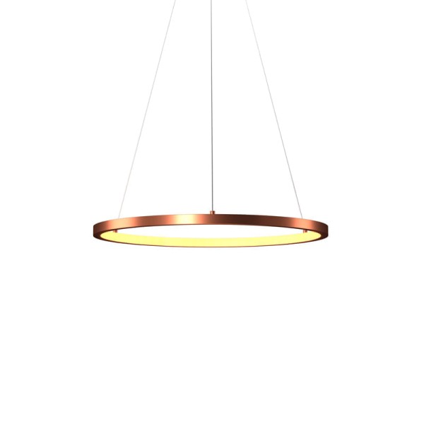 Encontraproduto.com.br - Lustre Pendente Orluce Tabat OR1792 40cm Cobre Led Bivolt