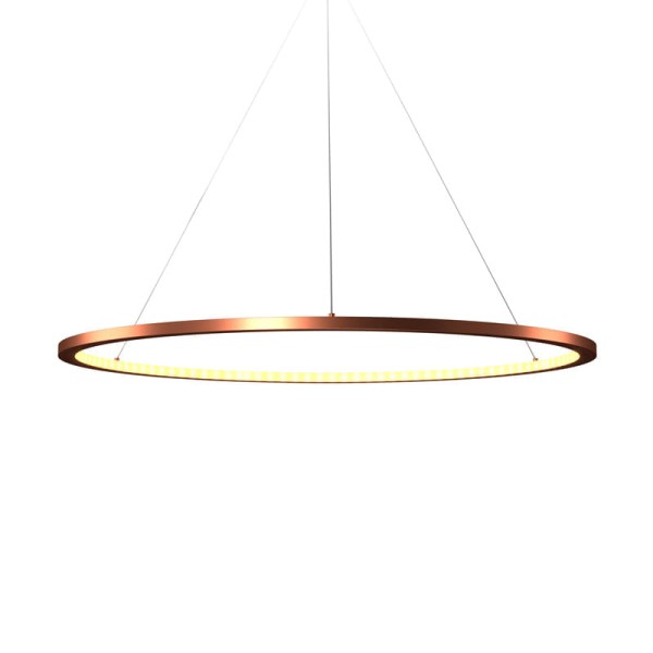 Lustre Pendente Orluce Tabat OR1795 80cm Cobre Led Bivolt