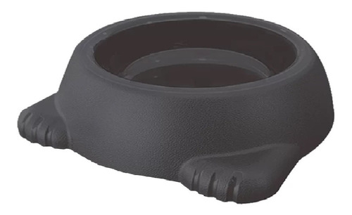 Encontraproduto.com.br - Comedouro Plástico Glamour  N3 - 1000 Ml - Black Export Furacão Pet