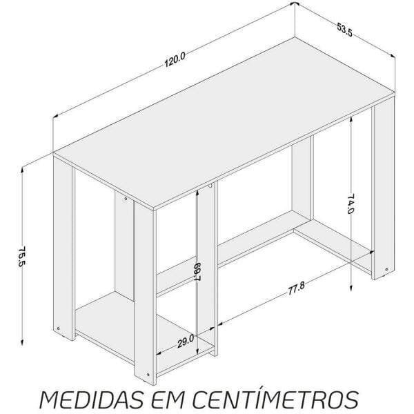 Encontraproduto.com.br - Mesa Gamer Escrivaninha Singapura Preto/Vermelho