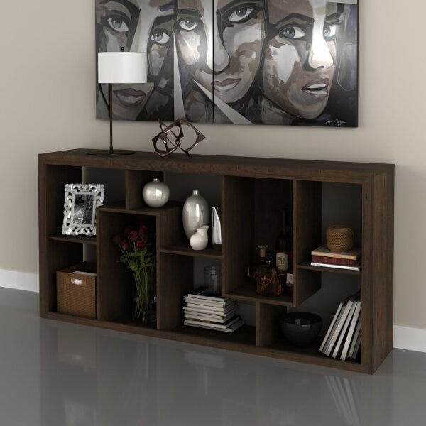 Estante Multiuso Vertical ou Horizontal 159cmx 78cm E1712 Rústico