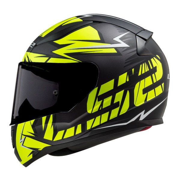 Encontraproduto.com.br - CAPACETE LS2 RAPID CROMO AMARELO
