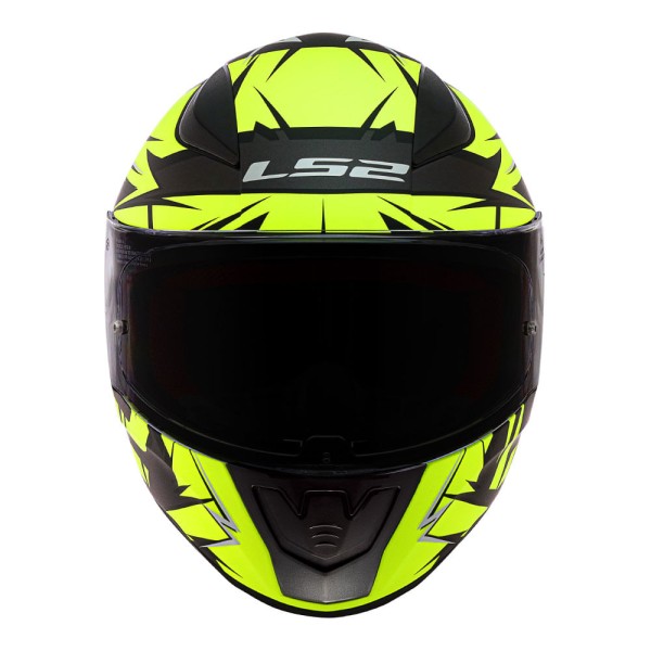 Encontraproduto.com.br - CAPACETE LS2 RAPID CROMO AMARELO