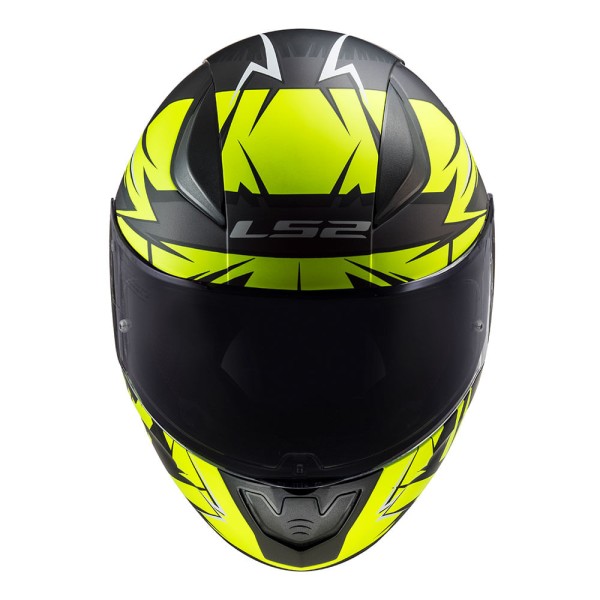 Encontraproduto.com.br - CAPACETE LS2 RAPID CROMO AMARELO