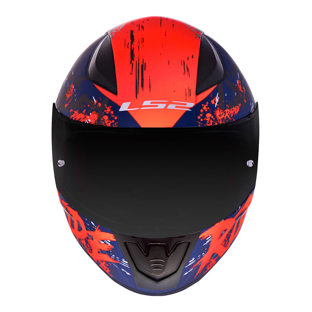 Encontraproduto.com.br - CAPACETE LS2 RAPID NAUGHTY AZUL