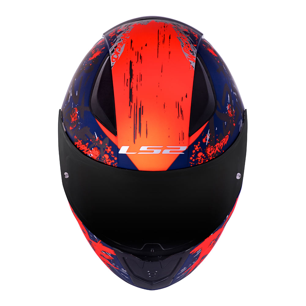 Encontraproduto.com.br - CAPACETE LS2 RAPID NAUGHTY AZUL