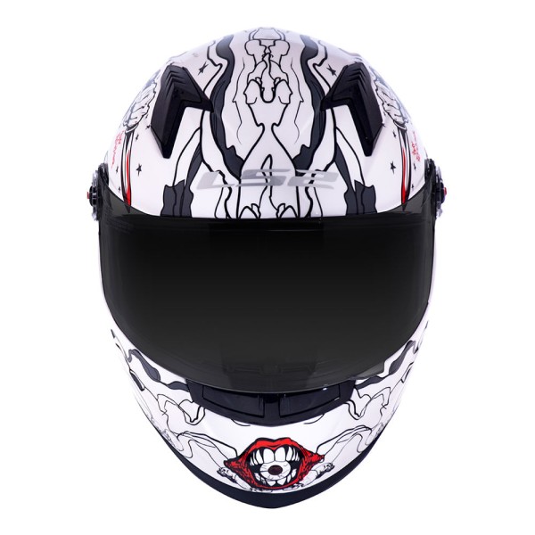 Encontraproduto.com.br - CAPACETE LS2 CLASSIC CRAZY CLOWN