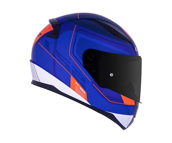 Encontraproduto.com.br - CAPACETE LS2 RAPID SLIDE AZUL