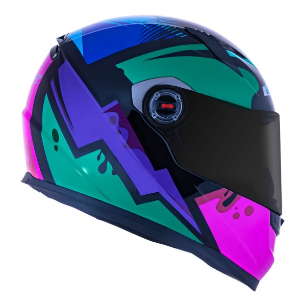CAPACETE LS2 CLASSIC FF358 MASTERPIECE AZUL