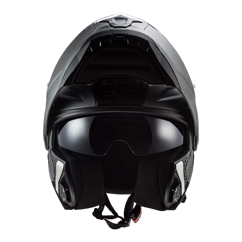 Encontraproduto.com.br - CAPACETE LS2 SCOPE MONOCOLOR CINZA FOSCO