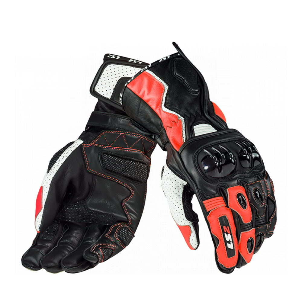 Encontraproduto.com.br - LUVA LS2 SWIFT RACING VERMELHO