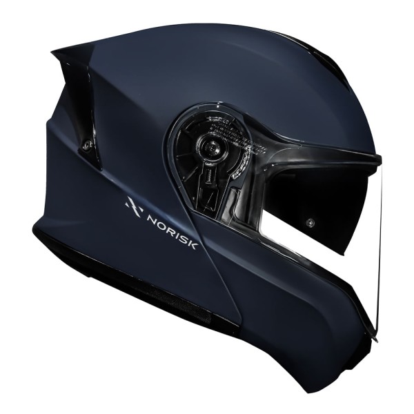 Encontraproduto.com.br - CAPACETE NORISK MOTION MONOCOLOR AZUL FOSCO