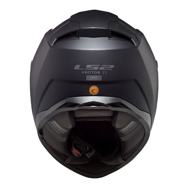 Encontraproduto.com.br - CAPACETE VECTOR II MONOCOLOR PRETO FOSCO