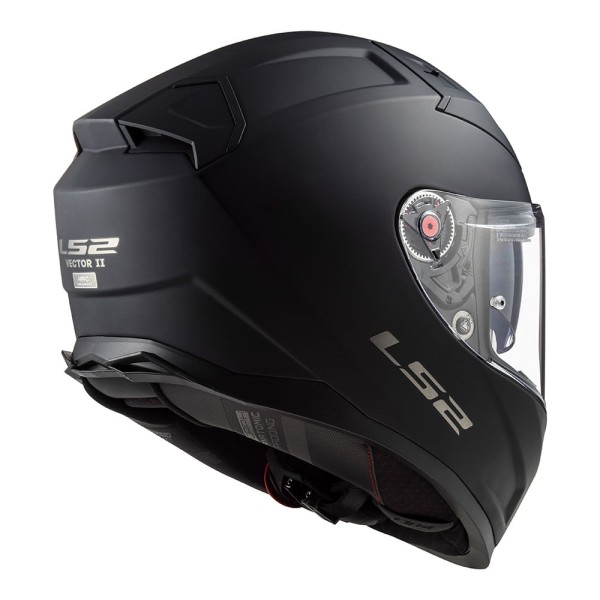 Encontraproduto.com.br - CAPACETE VECTOR II MONOCOLOR PRETO FOSCO