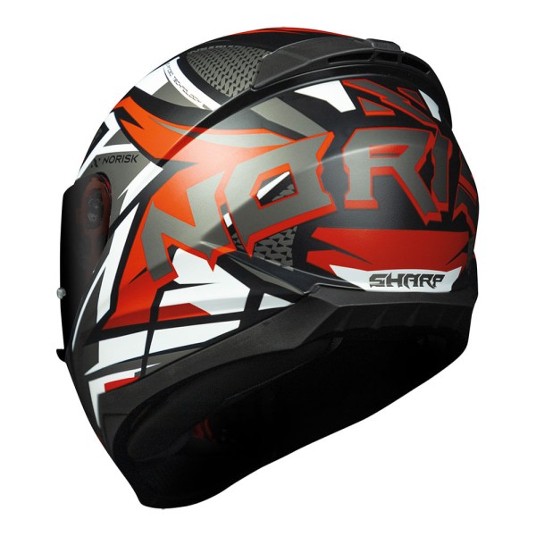Encontraproduto.com.br - CAPACETE NORISK CAPACETE RAZOR SHARP VERMELHO