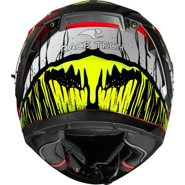 Encontraproduto.com.br - CAPACETE RACE TECH VOLT CROC VERMELHO