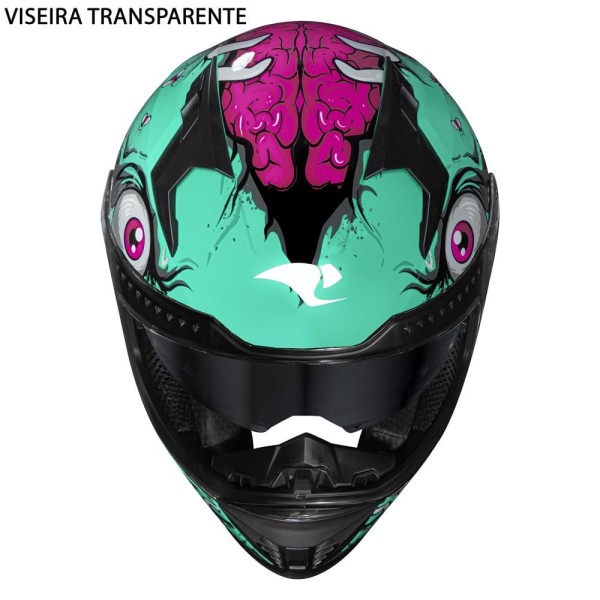 Encontraproduto.com.br - Capacete Race Tech Volt Croc Aqua 60 (MP)