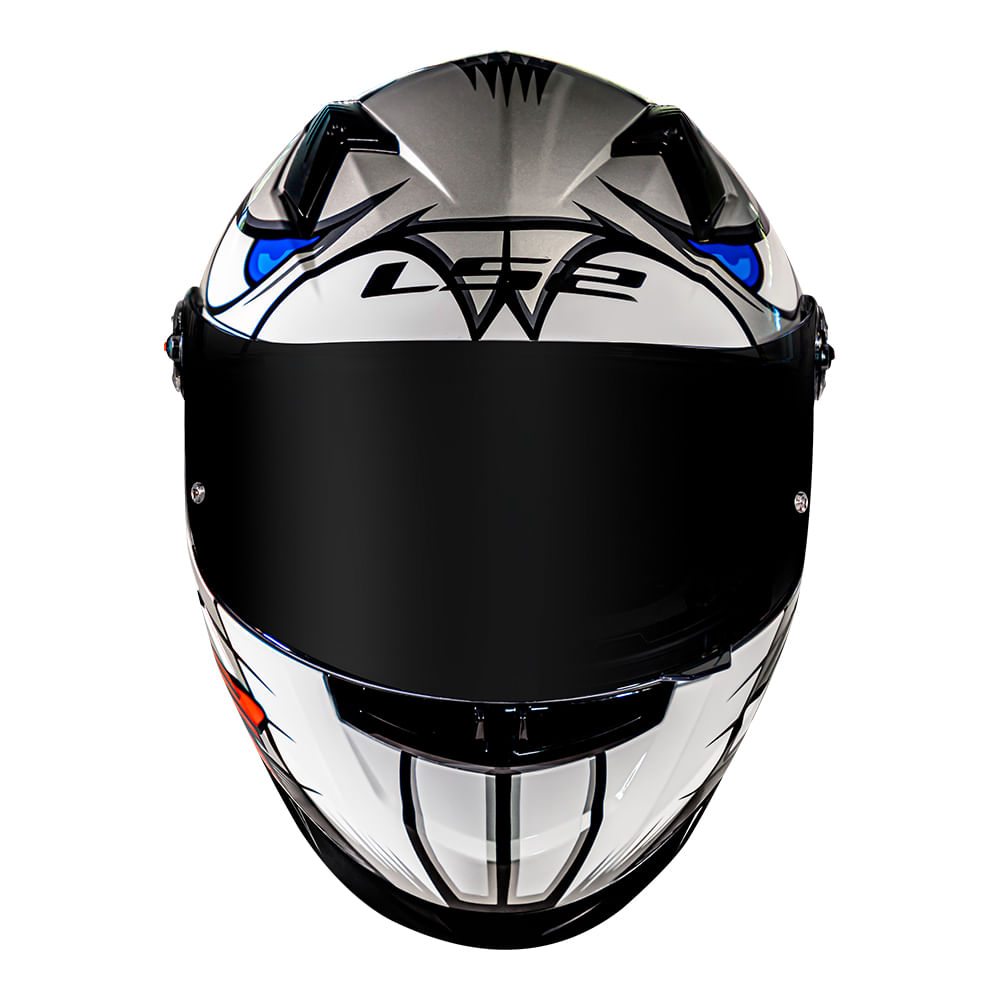 Encontraproduto.com.br - CAPACETE LS2 CLASSIC ALEX BARROS CINZA