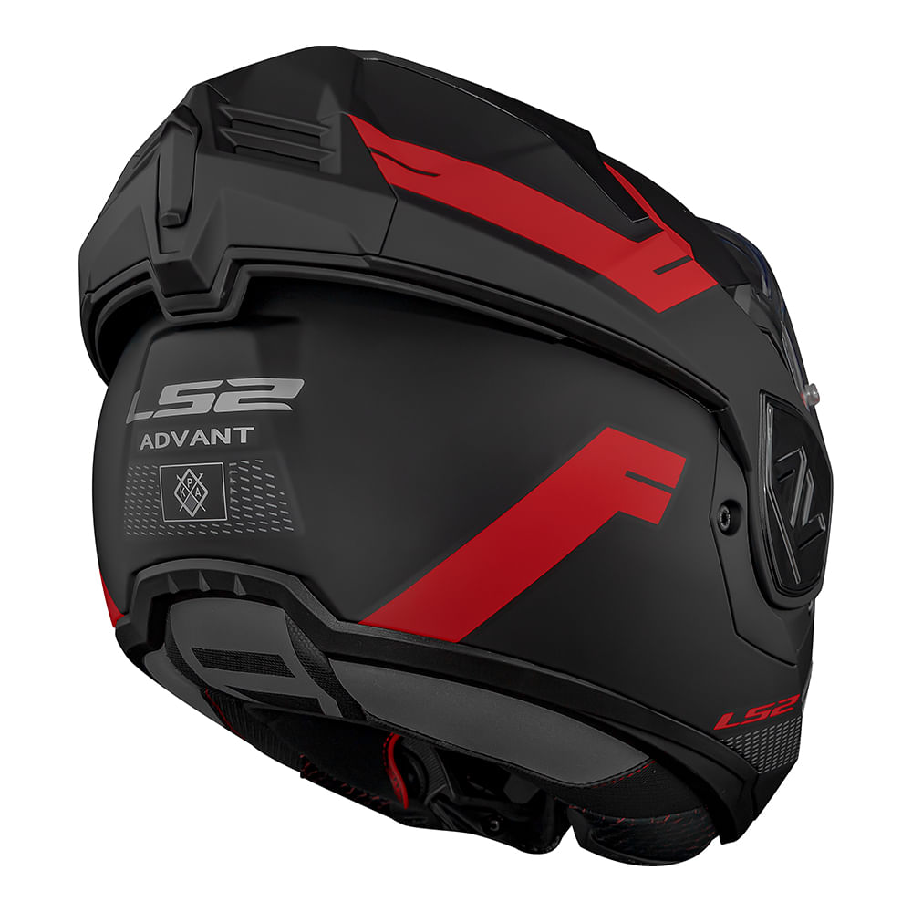 Encontraproduto.com.br - CAPACETE LS2 ADVANT BEND PRETO FOSCO