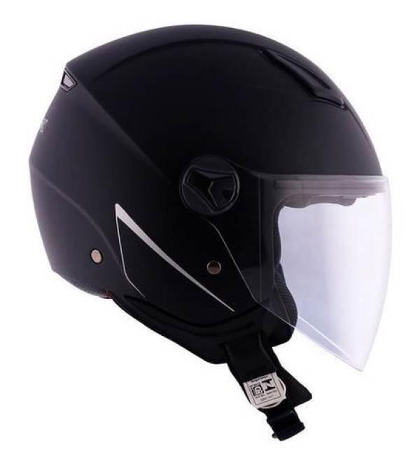 CAPACETE NORISK ORION MONOCOLOR PRETO FOSCO