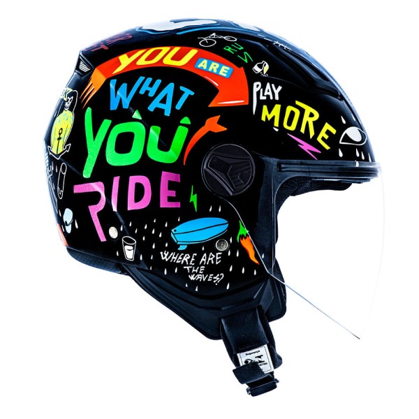 Encontraproduto.com.br - CAPACETE NORISK ORION FREE PRETO