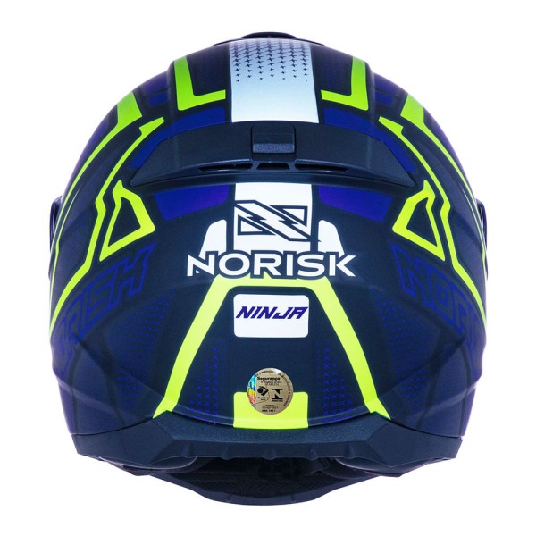 Encontraproduto.com.br - CAPACETE NORISK RAZOR NINJA AZUL