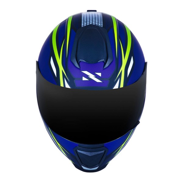Encontraproduto.com.br - CAPACETE NORISK RAZOR NINJA AZUL