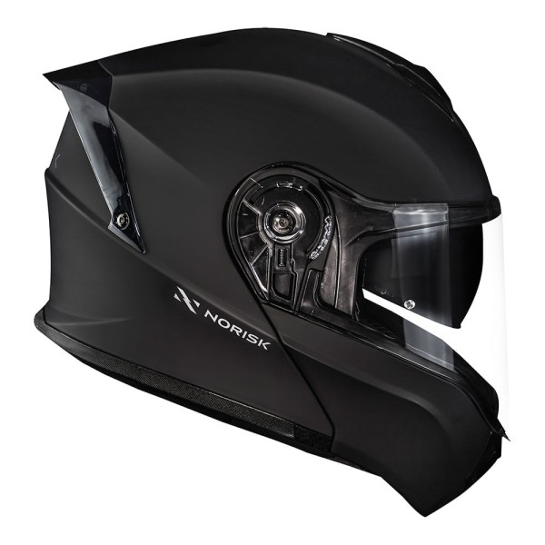 Encontraproduto.com.br - CAPACETE NORISK MOTION MONOCOLOR PRETO FOSCO