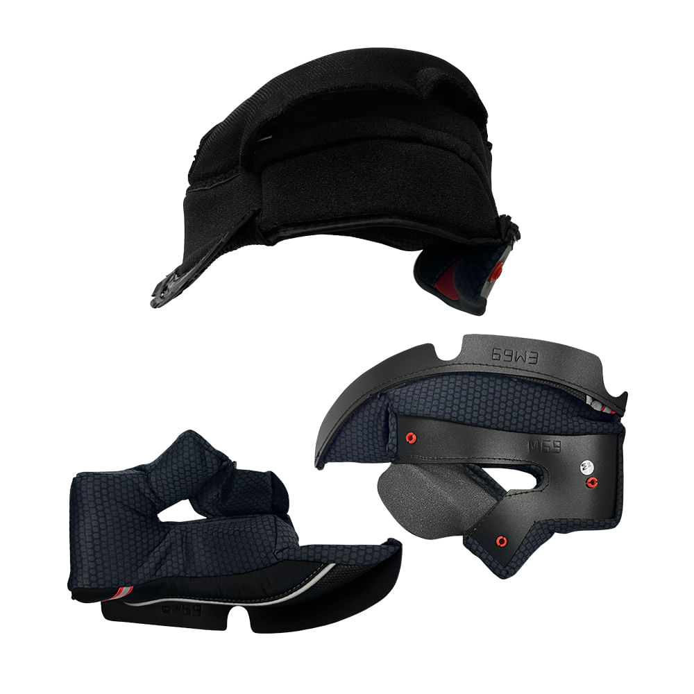 Encontraproduto.com.br - FORRAÇÃO COMPLETA RACE TECH CAPACETE VOLT