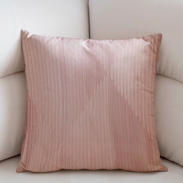 Encontraproduto.com.br - Capa P/ Almofada Listras 45x45cm em Poliéster Amigold