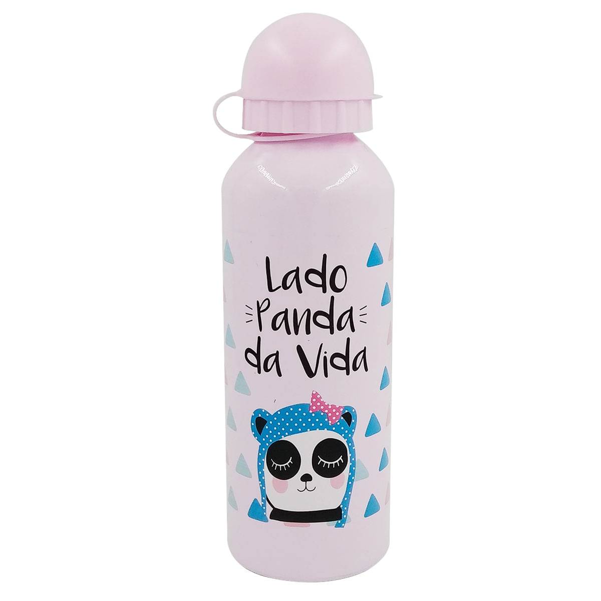 Garrafa Squeeze Tema: Panda 500ml em Alumínio Moment